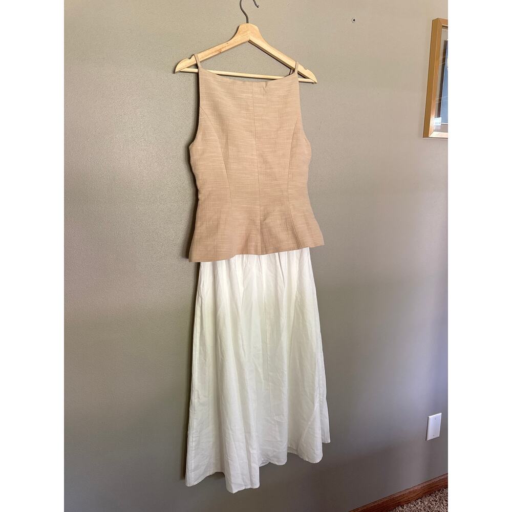 ASTR Longline Vest Mixed Media Dress Size Medium - Picture 7 of 7
